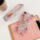 thumbnail image 4 of Liangnv - Funda para iPhone 8 Plus, iPhone 7 Plus de 5,5 pulgadas, diseño de flores, con soporte para mujeres y niñas, anillo giratorio de 360 grados, soporte de TPU suave, 4 of 5