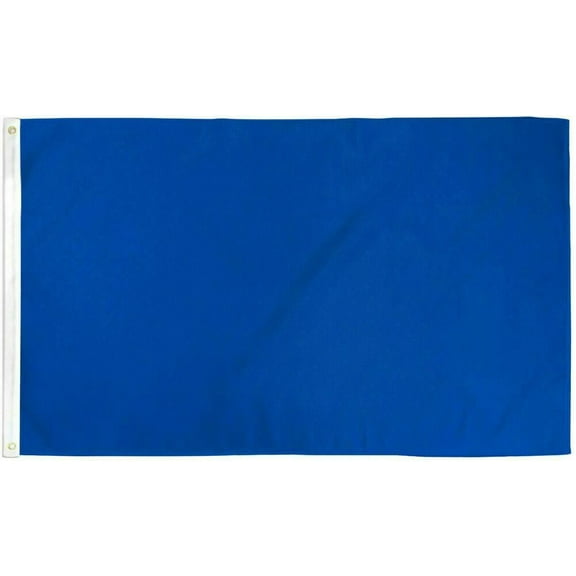 ROYAL BLUE Solid Color Flag 3x5ft Blank Flag SUPER POLYESTER 100D FADE RESISTANT