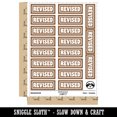 thumbnail image 2 of Revised Double Border Sticker Set - Brown - Matte Finish - 2.00" Large, 2 of 7