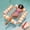 Orange, variant on 4 in 1 Ultra Lounge System Float, 4-in-1 Inflatable Water Hammock — Pool Floating Lounge Chair & Swimming Bed, Heavy Duty Beach Accessories Outdoor Games for Parties Summer Vacation
