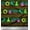 Dark Olive Green, variant on Soimoi Black Cotton Voile Fabric Christmas Tree & Gift Text Printed Craft Fabric by the Yard 42 Inch Wide