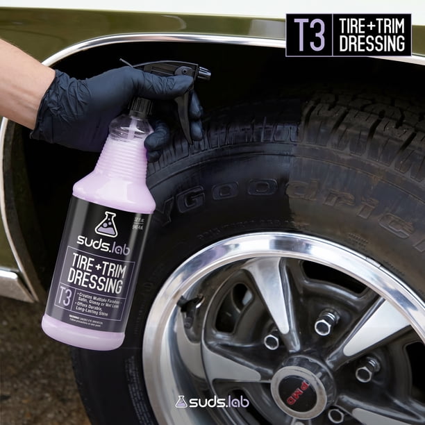 Suds Lab T3 Tire and Trim Dressing 32 fl oz - Walmart Business