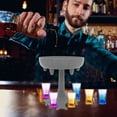 thumbnail image 3 of LXYFH Rack Under $10 6 Shot Glass Dispenser and Holder -Dispenser For Filling Liquids, Shots Dispense, 3 of 3