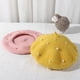 thumbnail image 4 of French Style Children's Hat, Classic French Winter Warm Hat with Pearls, Girls Beret, Fashion, 4 of 5