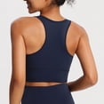thumbnail image 5 of Workout Sports Bras for Women Solid Color Double Shoulder Shockproof Yoga Wireless, 5 of 5