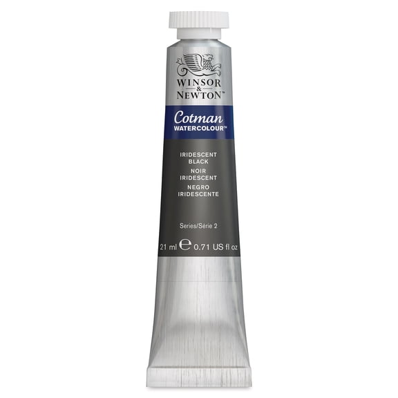 Winsor & Newton Cotman Watercolors - Iridescent Black, 21 ml, Tube