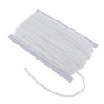 thumbnail image 4 of Diadema de encaje elástico suave de 50 yardas para decoración de ropa de 5 mm Blanco, 4 of 9