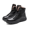 thumbnail image 2 of NOKIO Men'S Cozy High-Top Fleece-Lined Snow Boots Men'S Padded Anti-Skid Winter Boots Warm And Snow Boots Fashion In Cold Men'S Snowstorm-Resistant Casual Shoes, 2 of 4