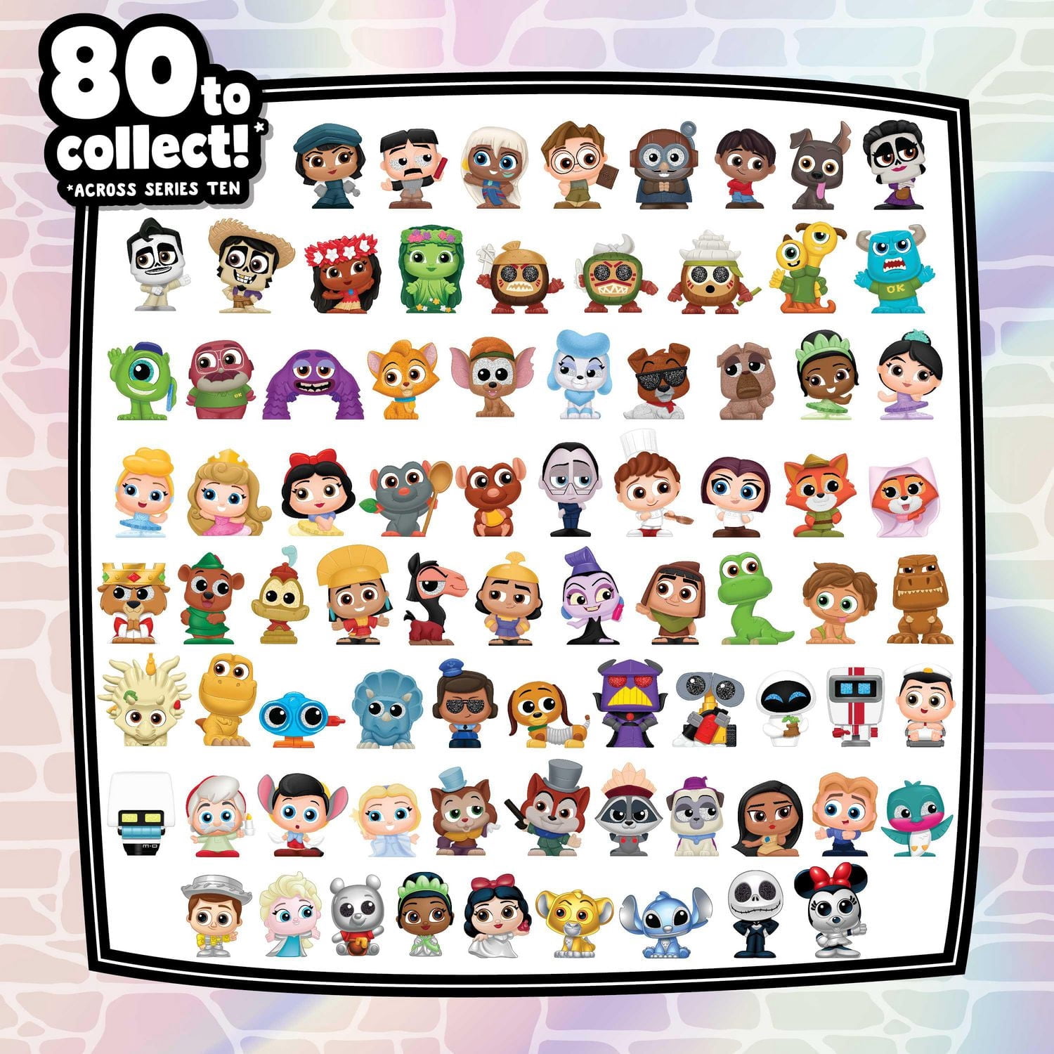 Disney Doorables NEW Multi Peek Series 10, Collectible Blind Bag Figures, Styles May Vary