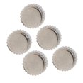 thumbnail image 4 of 5 piezas de piezas de corona de reloj, piezas de corona de reloj surtidas de acero convenientes para accesorios de repuesto de reloj, 6,5mm/0,26 pulgadas, 4 of 8