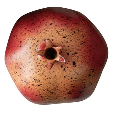 Simulation Fruit Model Fruit Kitchen Decor Lifelike Pomegranate Fruit Model