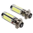 thumbnail image 3 of Faros Delanteros LED De Mazorca De 2 Piezas, Faro De Bicicleta De Motor H6000 H6000 H6M Con Diseño A Prueba De Vibraciones Para Motocicleta, ATV, 3 of 7