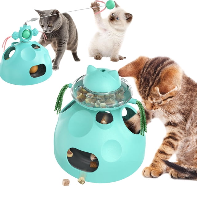 Juguetes interactivos para gatos BOUSEPO para gatos de interior con rompecabezas