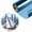 Blue Silver, variant on Heat Control Window Film with Tools,Window Tint Sun Blocking Blackout and UV Protection,one-Way Privacy Mirror Reflective Film,Explosion-Proof Premium PET Material Cosmic Black,11.81Inch x 3.28 Feet