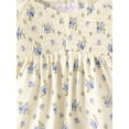 thumbnail image 2 of The Children's Place Girls Long Sleeve Floral Smocked Peplum Top, Sizes XS-XXL, 2 of 4
