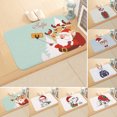 thumbnail image 2 of Christmas Bathroom Mat Non-slip Lovely Entry Door Mat Bath Mat for Home, 2 of 7