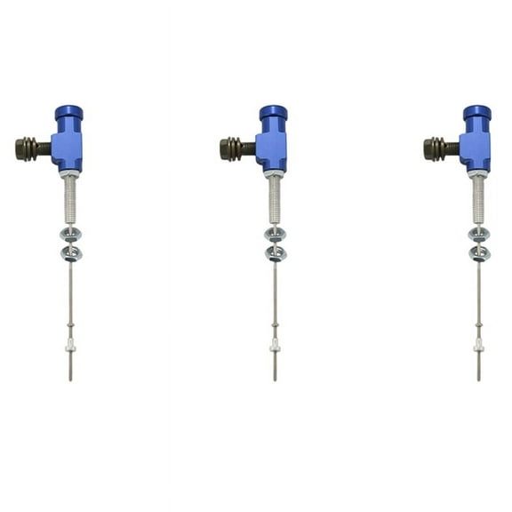 3X Motorcycle Hydraulic Clutch Master Cylinder Rod Brake Pump M10X1.25mm Aluminum Blue