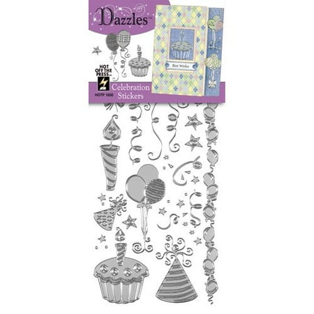 Dazzles Celebration Stickers (Set of 4)