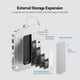 thumbnail image 3 of Hub Stand USB-C y carcasa SSD M.2 de 4 TB para Mac mini M4, 3 of 7