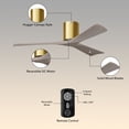 thumbnail image 5 of Matthews Fans - Irene-3H 3-Blade 42 Inch Flush Mount Ceiling Fan In Contemporary, 5 of 6