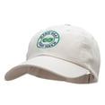 thumbnail image 2 of Mardi Gras Mask Badge Low Profile Dyed Cotton Twill Cap - Putty OSFM, 2 of 5