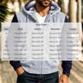 thumbnail image 4 of Men's Cozy Fleece Jacket Color Block Hooded Zip Up Long Sleeve Everyday Jacket, 4 of 6
