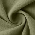 thumbnail image 5 of Paiwinds Women's V-Neck 3/4 Sleeve Loose Fit Pullover Top Casual Solid Color Blouse Soft Cotton Linen Blend, 5 of 9