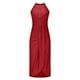 thumbnail image 5 of Vestido de Verano Casual de las Mujeres, Moda Cuello Redondo, Vestido Sólido sin Mangas para las Mujeres, 5 of 6