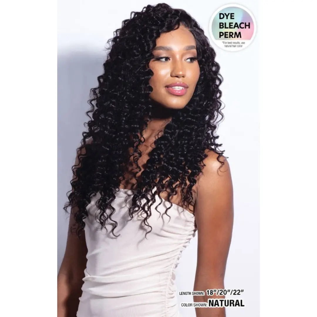 Shake N Go Glossy 100% Virgin Remy Hair Weave - DEEP WAVE