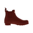 thumbnail image 2 of Hunter Women's Original Chelsea Military Red High-Top Rubber Rain Boot - 6M, 2 of 3