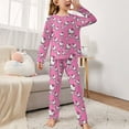 thumbnail image 2 of Hello Kitty Long Sleeve Top And Pants 2 Piece Pajama Set, 2 of 8
