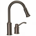 thumbnail image 4 of Moen Aberdeen Classic Stainless One-Handle Pulldown Kitchen Faucet, 4 of 7