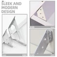 thumbnail image 3 of GOOHOCHY 40Ud Escuadras Para Esquinas De Gabinete En Inoxidable Plata Resistentes, 3 of 8