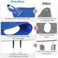 thumbnail image 4 of Kit de aseo para perros, [7 en 1] Hamaca de tela para mascotas con peine, gancho en S y correa, arnés colgante para cortar uñas, baño de perros, S, azul, 4 of 5