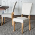 thumbnail image 2 of Chaises d'Appoint à Dossier Ouvert (Lot de 2) - Ivoire, 2 of 6