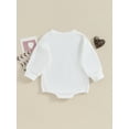 thumbnail image 4 of jxxiatang Infant Girls Romper, Autumn Bodysuit with Long Sleeves and Cactus Print, 4 of 8