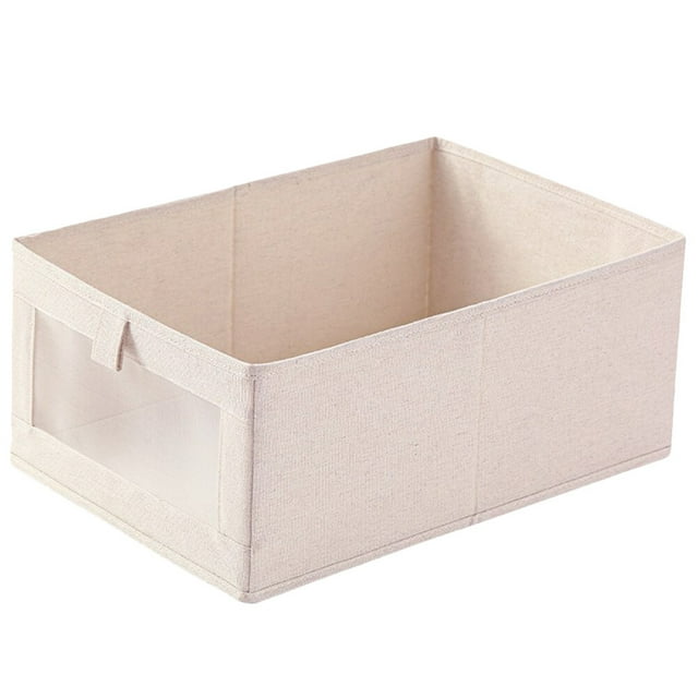 Organizador de ropa para armario, cesta de almacenamiento de ropa, cesta de almacenamiento plegable para calcetines