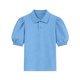 thumbnail image 1 of Odeerbi Camisas de Golf Para Niñas Peter Pan Collar Puff Camisas de Tenis de Manga Corta Uniforme Escolar, 1 of 6