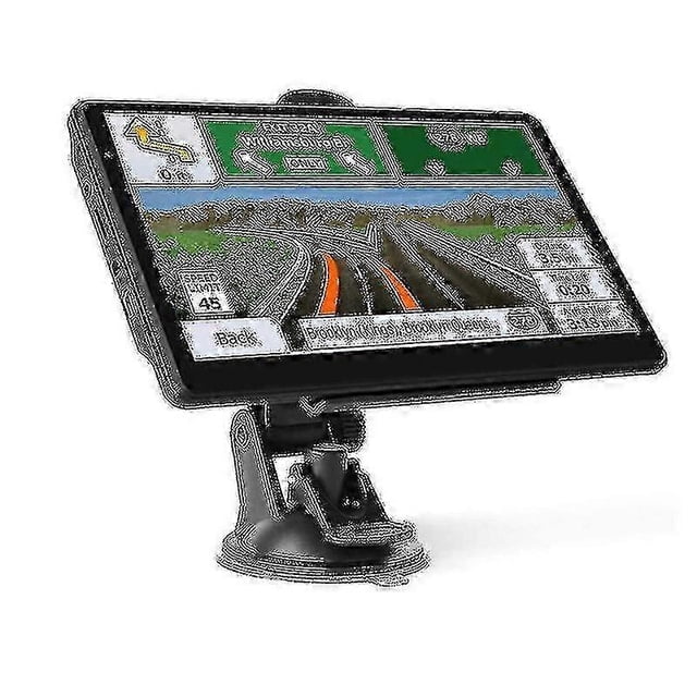 Car Truck Gps Navigation - Lifetime Free Map Updates, Voice Guidance And Speed Camera Warnings, 7-inch Touch Screen Car Gps Unit Handheld