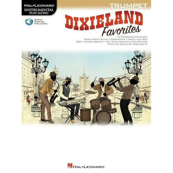 Hal Leonard Dixieland Favorites for Trumpet Instrumental Play-Along Book/Audio Online