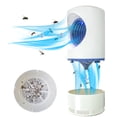 thumbnail image 2 of Photocatalytic 360° Ultraviolet Mosquito Bug Fly Killer Fan Trap - Noiseless, No Zapper, Safe - Electric Bug, Fruit Fly, Gnat, Moth Insect Pest Control Trap - Medium, 2 of 4