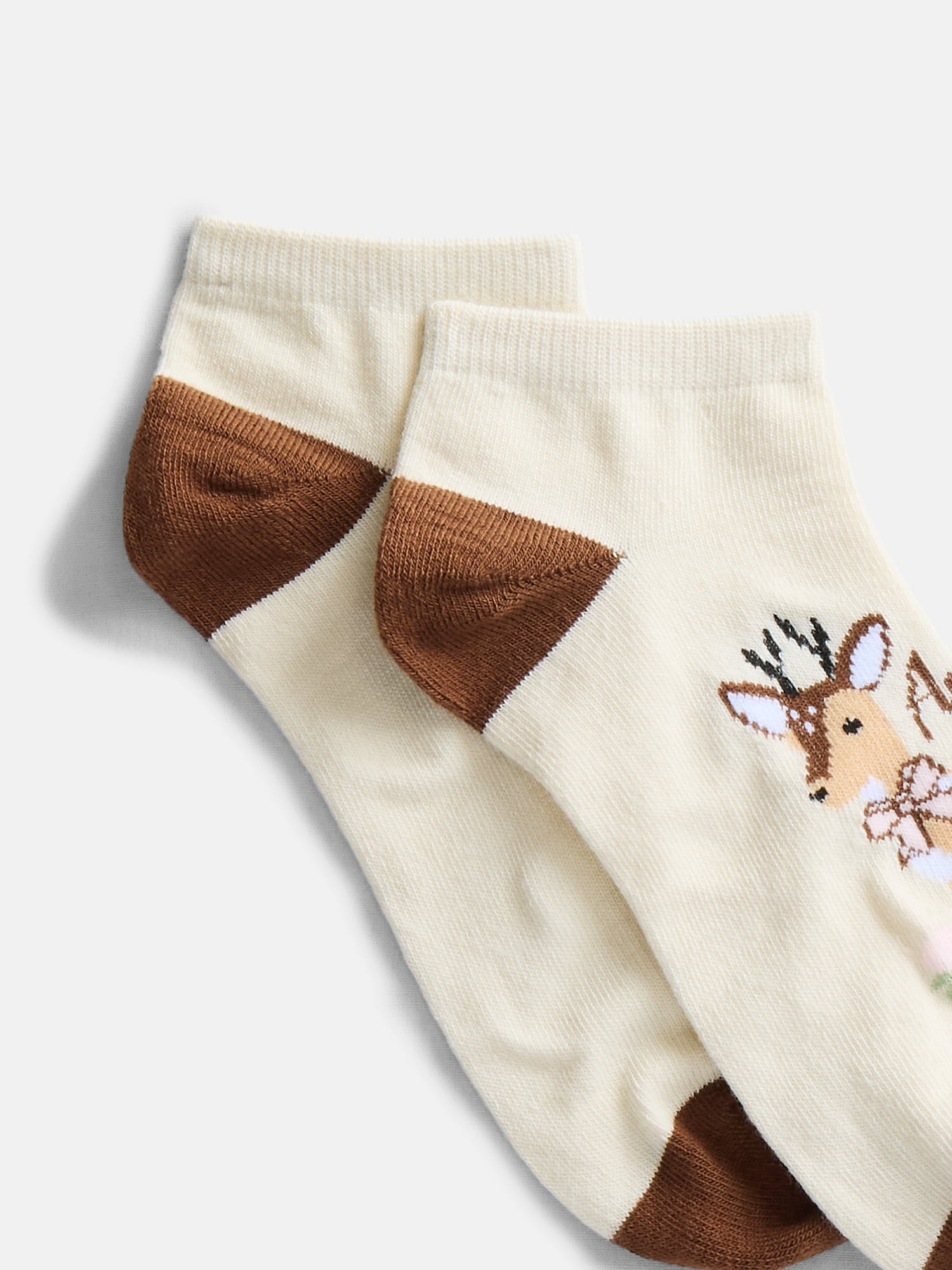 No Boundaries Women’s Low Cut Socks, 10 Pack, Shoe Sizes 4-10