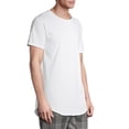thumbnail image 5 of No Boundaries Men's Elongated T-Shirt with Short Sleeves, 2-Pack, 5 of 9
