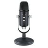 ammoon Desktop Microphone Multipurpose USB Condenser Microphone Podcast Computer Gaming Mic Control Mute Button for Studio Recording Broadcasting Vlogging Daily Meeting Gaming Session