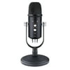 ammoon Desktop Microphone Multipurpose USB Condenser Microphone Podcast Computer Gaming Mic Control Mute Button for Studio Recording Broadcasting Vlogging Daily Meeting Gaming Session