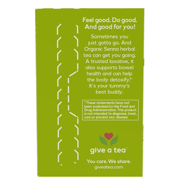 NOW Foods Organic Senna Tea, Laxative Leaves for Constipation