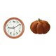 thumbnail image 1 of Reloj de pared con forma de pájaro cantor, juguete de calabaza, creativo, suave al tacto, apto para sala de estar, dormitorio, oficina, 23 cm, 1 of 8