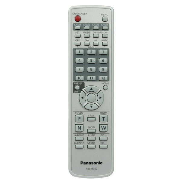 Panasonic AWRM50G Remote Control For AwHe50 Cameras