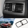 thumbnail image 1 of for Honda CR-V 2012 - 2016 Black Steel Rear Armrest AC Vent Cover Trim -, 1 of 4