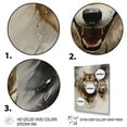 thumbnail image 3 of Designart "Arctic Adventure Alaska " Animals Floater Framed Wall Decor, 3 of 7
